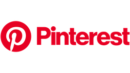 Pinterest 界面与 Logo 示意图