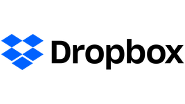 Dropbox 界面与 Logo 示意图
