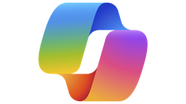 Microsoft Copilot 界面与 Logo 示意图